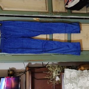 Tracksuit velveteen blue pants.Brand new.